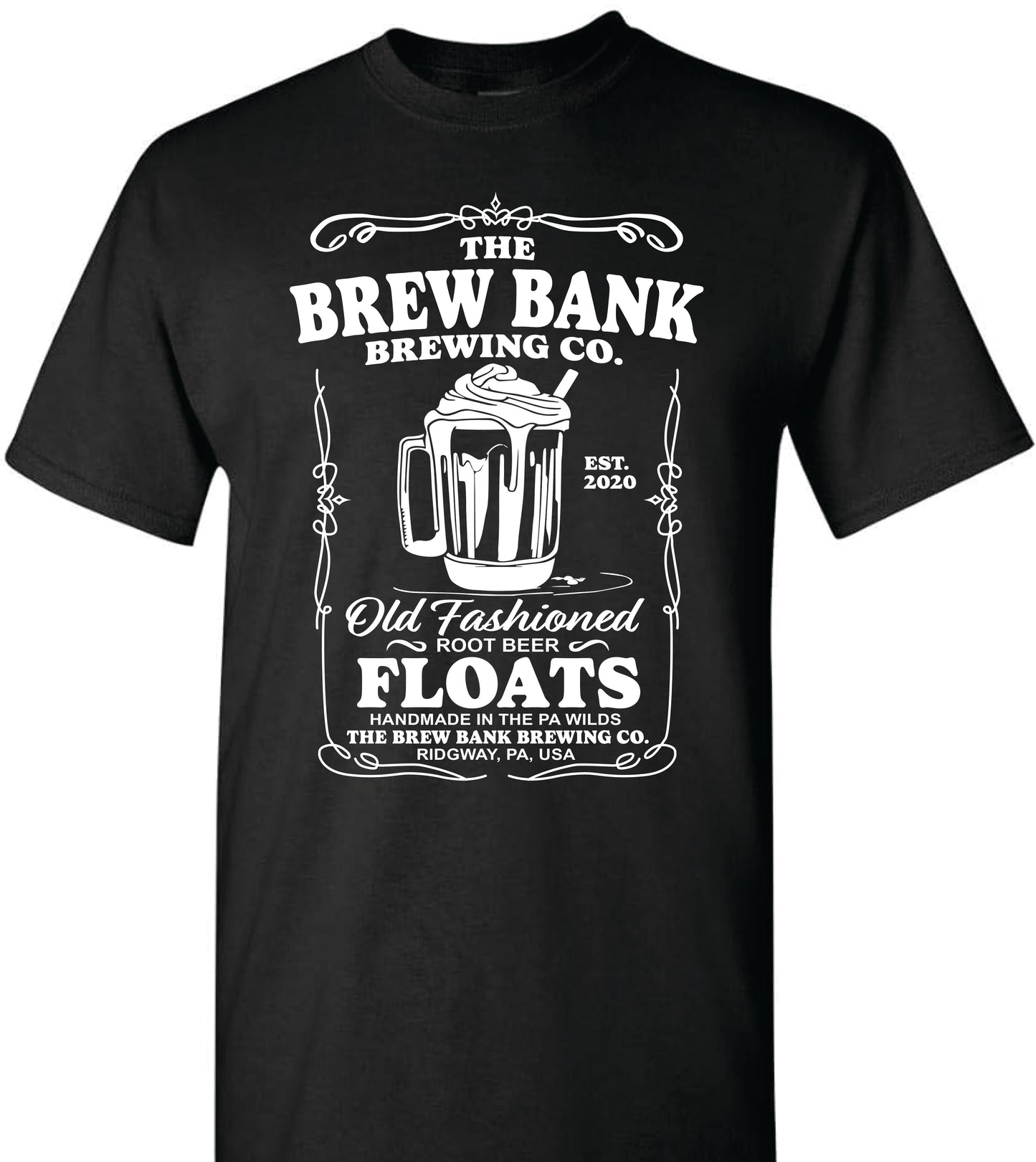 "Brew Bank Root Beer" Special Edition Black T-Shirt