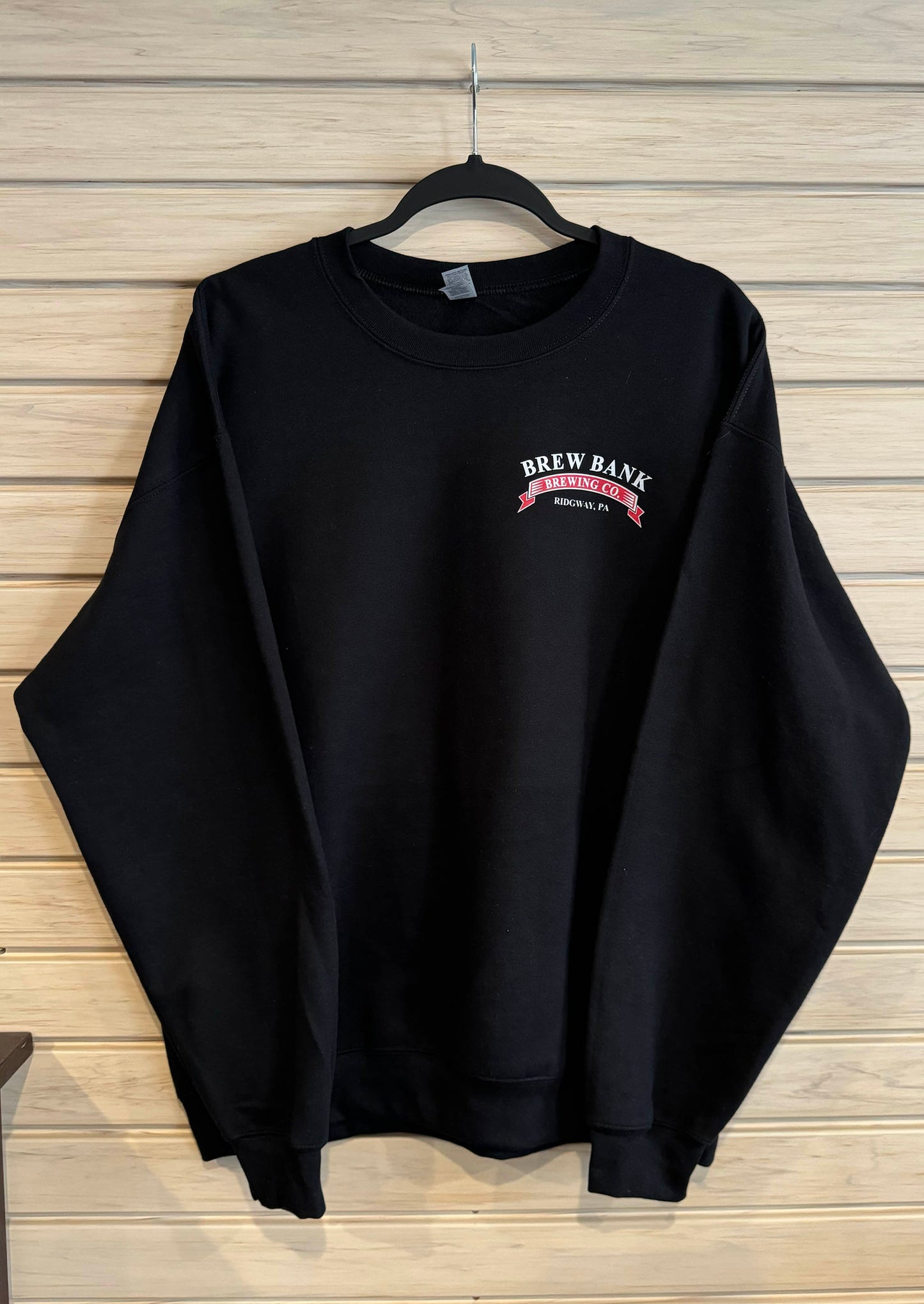 Brew Bank Crewneck Sweatshirt Black